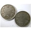 Image 2 : 1893 and 1894, both VF-EF Cleaned