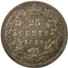 Image 2 : Canada 25 Cents 1899 ICCS EF-40