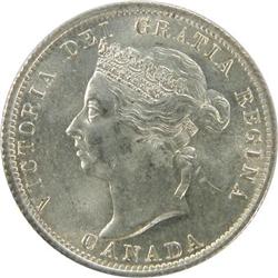 Canada 25 Cents 1900 ICCS MS-64