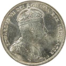 Canada 25 Cents 1902H ICCS MS-65