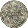 Image 2 : Canada 25 Cents 1902H ICCS MS-65