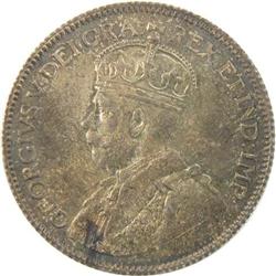 Canada 25 Cents 1912 ICCS MS-64