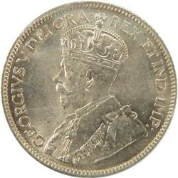 Canada 25 Cents 1914 ICCS MS-64