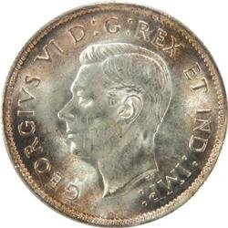Canada 25 Cents 1938 ICCS MS-65