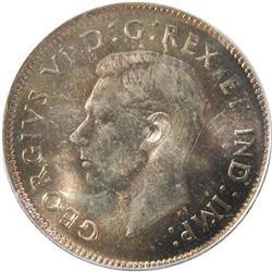 Canada 25 Cents 1943 PCGS MS-65