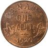 Image 2 : Canada One Cent 1920 ICCS MS-64 Red