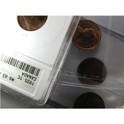 1920 ICCS MS-63 RB and three other pcs