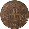 Image 2 : Canada One Cent 1921 ICCS MS-63 Red