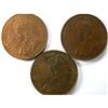 Image 1 : 1923 two pieces, and 1922, all VF-EF