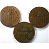 Image 2 : 1923 two pieces, and 1922, all VF-EF