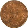 Image 2 : Canada One Cent 1933 ICCS MS-65 Red