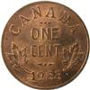 Image 2 : Canada One Cent 1933 ICCS MS-64 Red