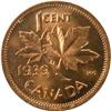 Image 2 : Canada One Cent 1939 ICCS MS-66 Red