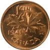 Image 2 : Canada One Cent 1941 ICCS MS-65 Red