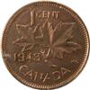 Image 2 : Canada One Cent 1943 ICCS MS-65 Red
