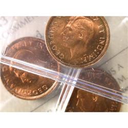 1943 1945 1947 ML B7, all ICCS MS-64