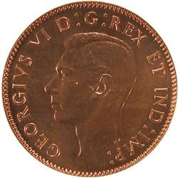 Canada One Cent 1944 PCGS MS-65 Red