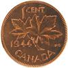 Image 2 : Canada One Cent 1944 PCGS MS-65 Red