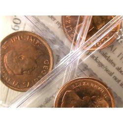 1946-1965 Type 4. 7 pcs, ICCS MS-64 Red