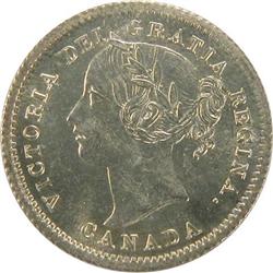 Canada Ten Cents 1858 ICCS MS-66