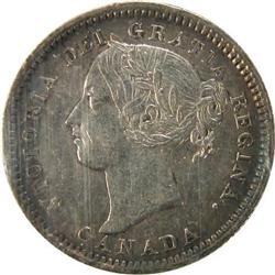 1886 Large Pointed 6 Obv 5 ICCS VF-30