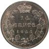 Image 2 : Canada Ten Cents 1900 ICCS MS-64