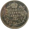 Image 2 : Canada Ten Cents 1908 ICCS MS-65