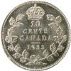 Image 2 : Canada Ten Cents 1933 ICCS MS-60