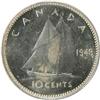 Image 2 : Canada Ten Cents 1948 ICCS MS-64