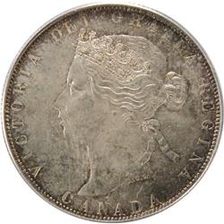 Fifty Cents 1871 ICCS and PCGS MS-63