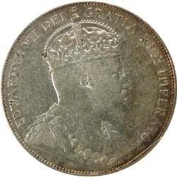 Canada Fifty Cents 1906 ICCS EF-45