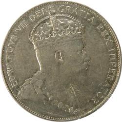 Canada Fifty Cents 1907 ICCS EF-40