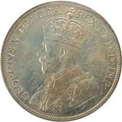 Canada Fifty Cents 1917 ICCS MS-65