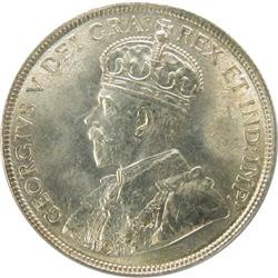 Canada Fifty Cents 1919 ICCS MS-64