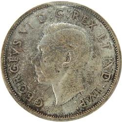 Canada Fifty Cents 1940 ICCS MS-65