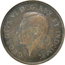 1945 Near 5 ANACS MS-65