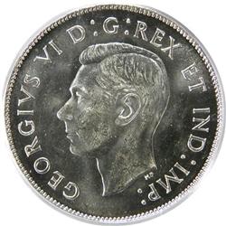 1947 Maple Leaf Straight 7 PCGS MS-64