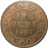 Image 2 : Canada Large Cent 1887 ICCS MS-64 Red