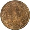 Image 2 : Canada Large Cent 1917 ICCS MS-64 Red