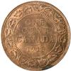 Image 2 : Canada Large Cent 1918 ICCS MS-64 Red