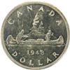 Image 2 : Canada Silver Dollar 1948 Uncirculated