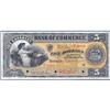 Image 1 : 1892 Five Dollars Bank of Commerce