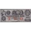 Image 1 : 1858 Two Dollars International Bank