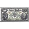 Image 1 : 1923 Twenty Dollars Bank of Montreal