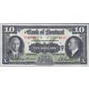 Image 1 : 1935 Ten Dollars Bank of Montreal