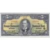 Image 1 : 1936 Five Dollars La Banque Provinciale