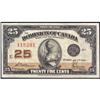 Image 1 : 1923 Twenty-Five Cents, DC24-c, AU-Unc