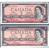 Image 1 : $2 BC-38bA *A/B & BC-37cA *A/G, PMG Gem