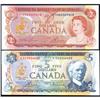 Image 1 : 1974 $2 *RW and 1972 $5 *CA, both Unc