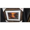 Image 1 : FRAMED SUNSET PRINT 27"W X 23"H BY DERK